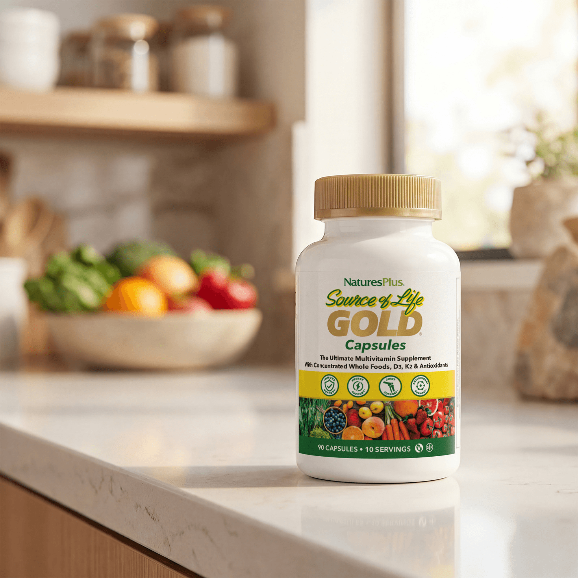 Source of Life® GOLD Multivitamin Capsules - 90 Count