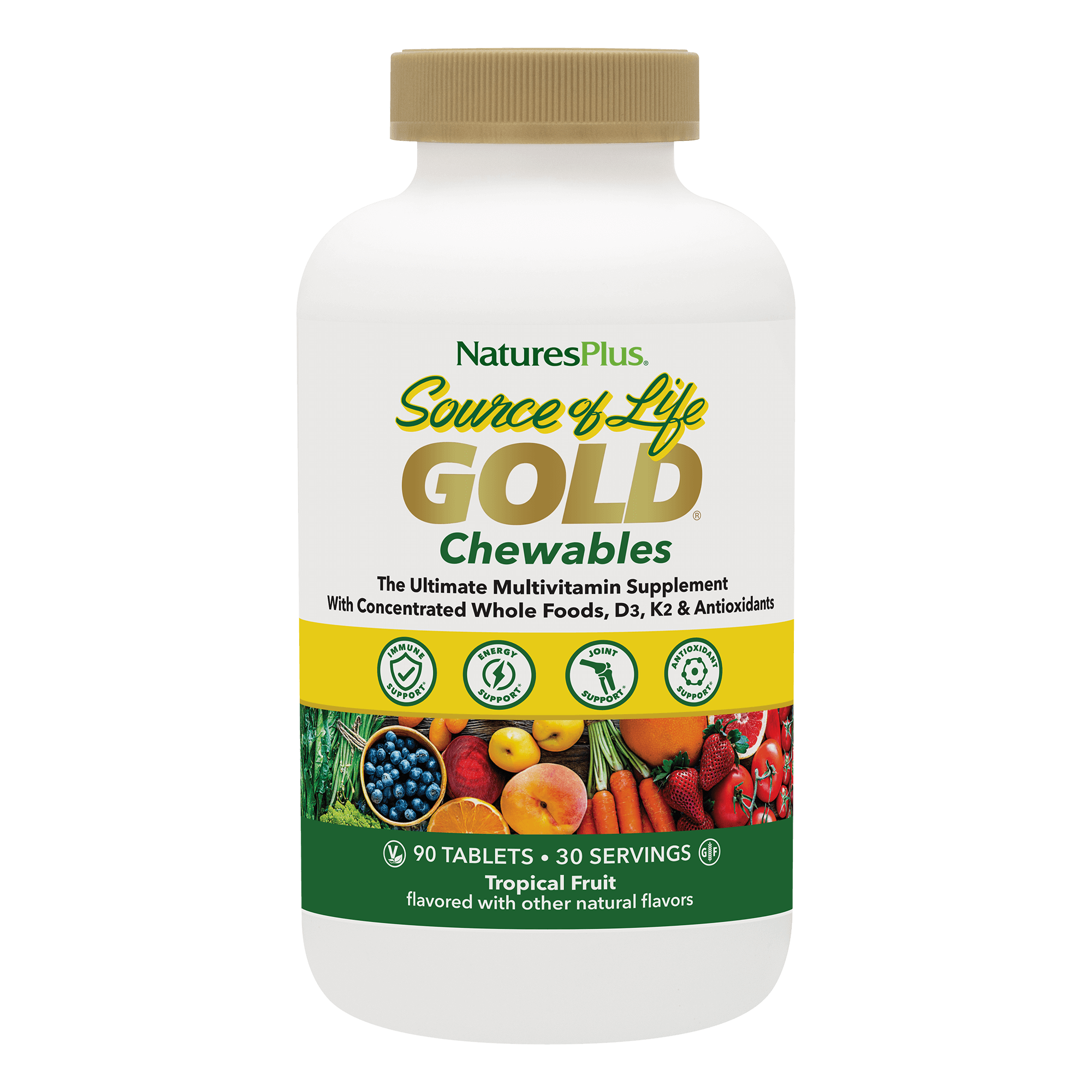 Source of Life® GOLD Multivitamin Chewables - 90 Count