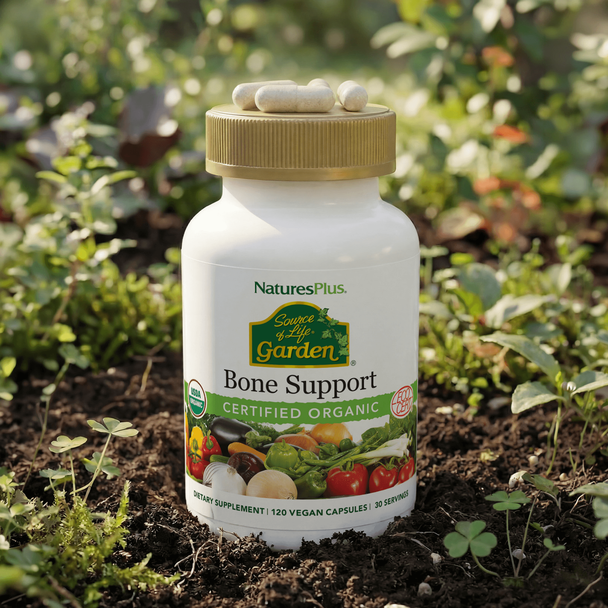 Source of Life® Garden Bone Support Capsules - 120 Count