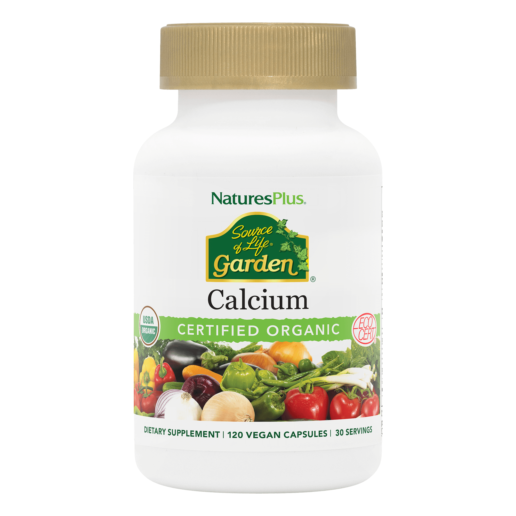 Source of Life® Garden Calcium Capsules - 120 Count