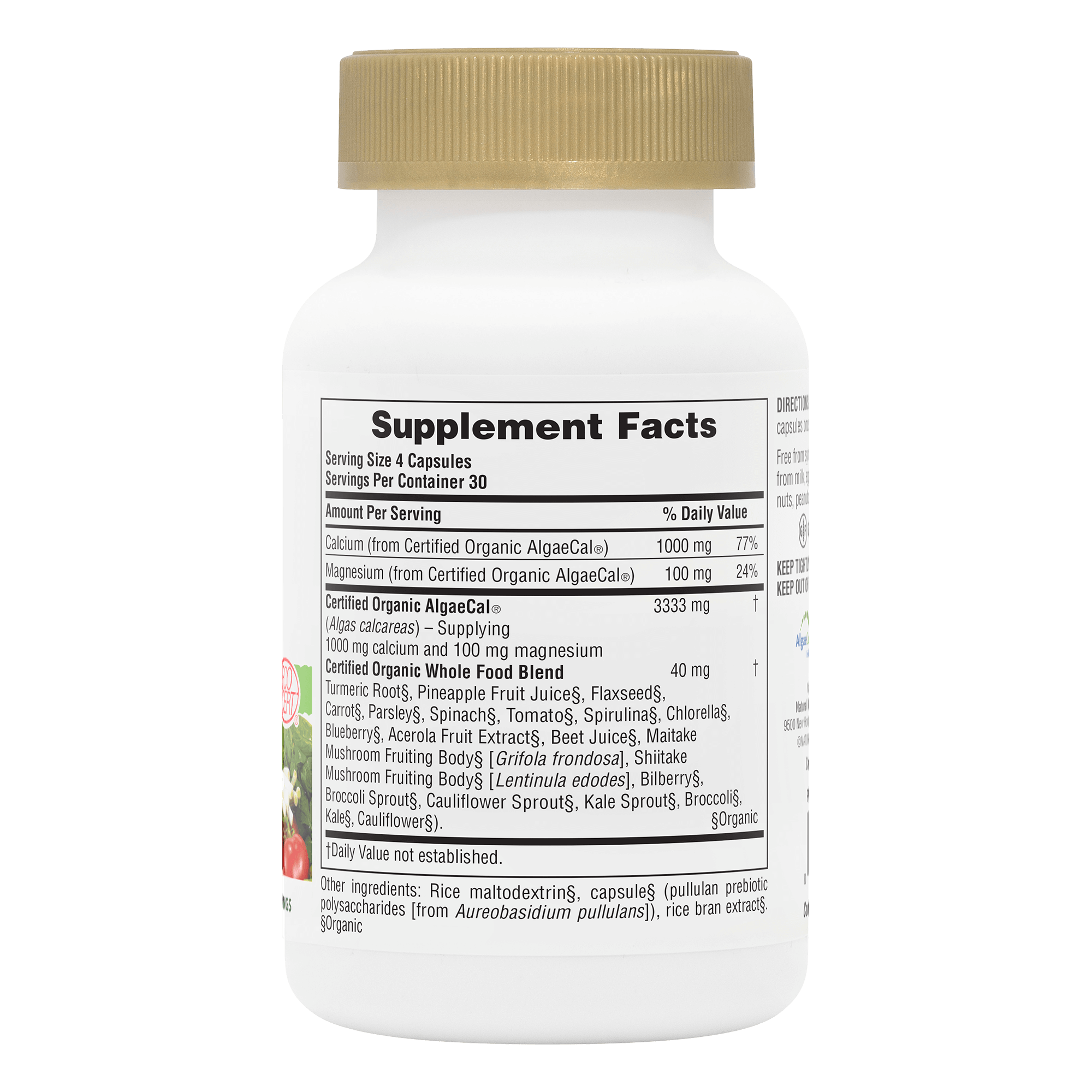 Source of Life® Garden Calcium Capsules - 120 Count