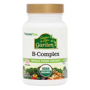 Frontal product image of Source of Life® Garden B Complex Capsules containing 60 Count