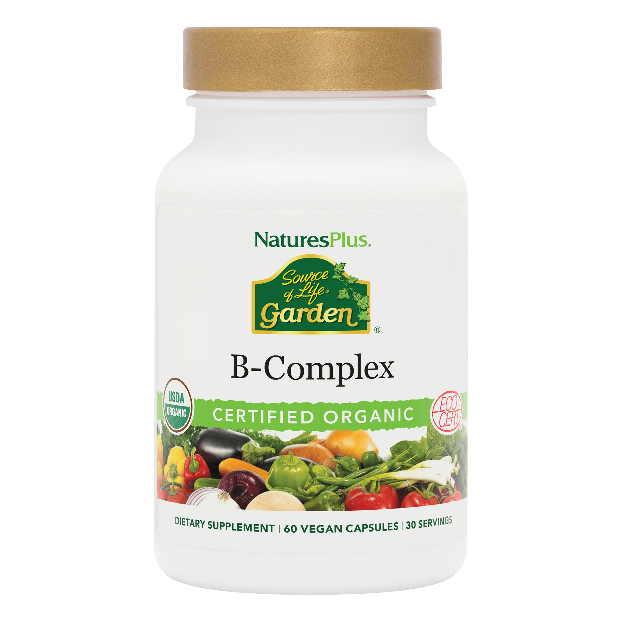 Source of Life® Garden B Complex Capsules - 60 Count