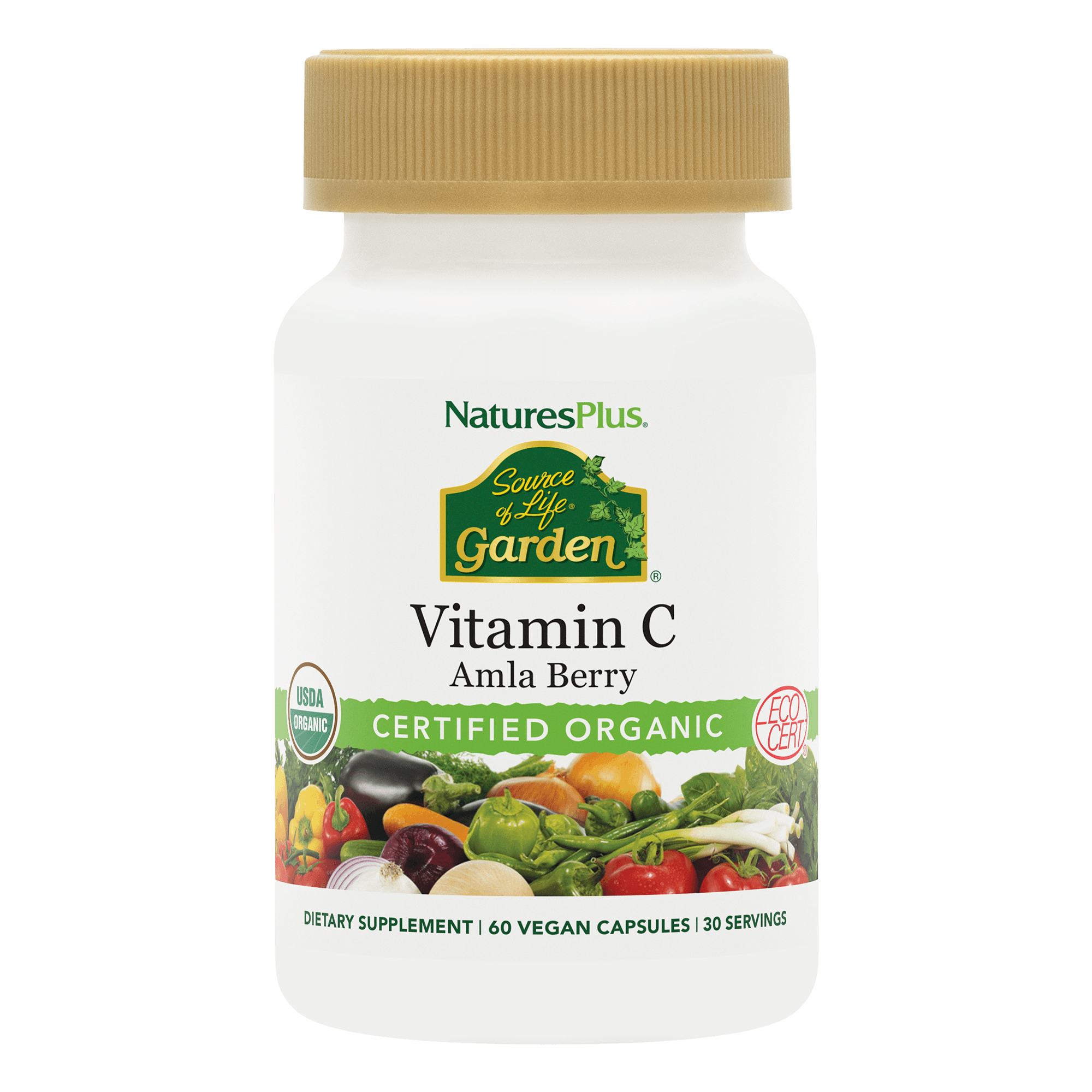 Source of Life® Garden Vitamin C 500 mg Capsules - 60 Count