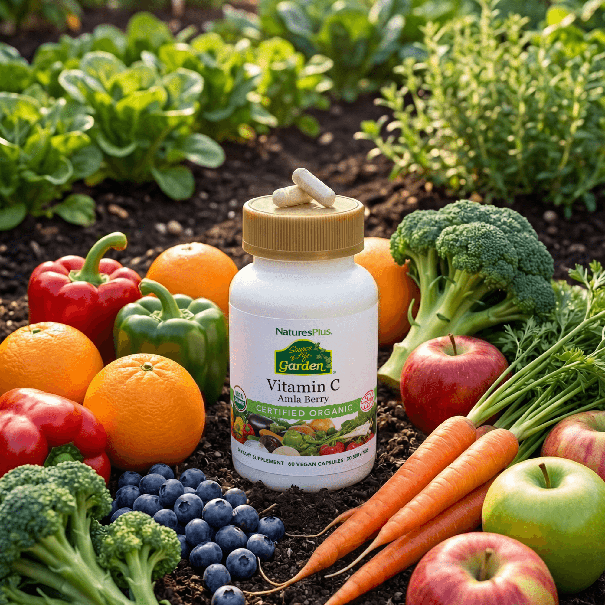 Source of Life® Garden Vitamin C 500 mg Capsules Source of Life® Garden Vitamin C 500 mg Capsules