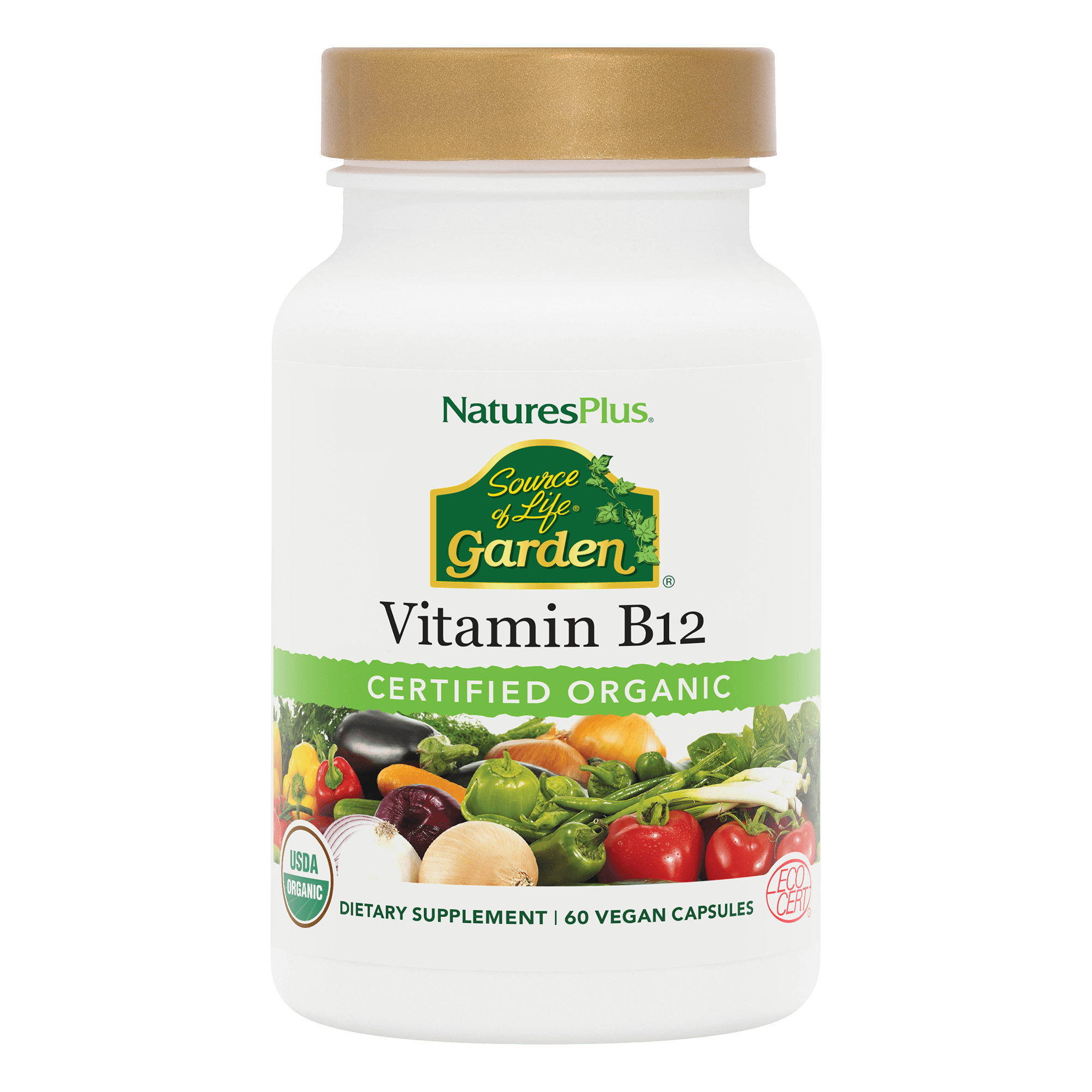 Source of Life® Garden Vitamin B12 Capsules - 60 Count