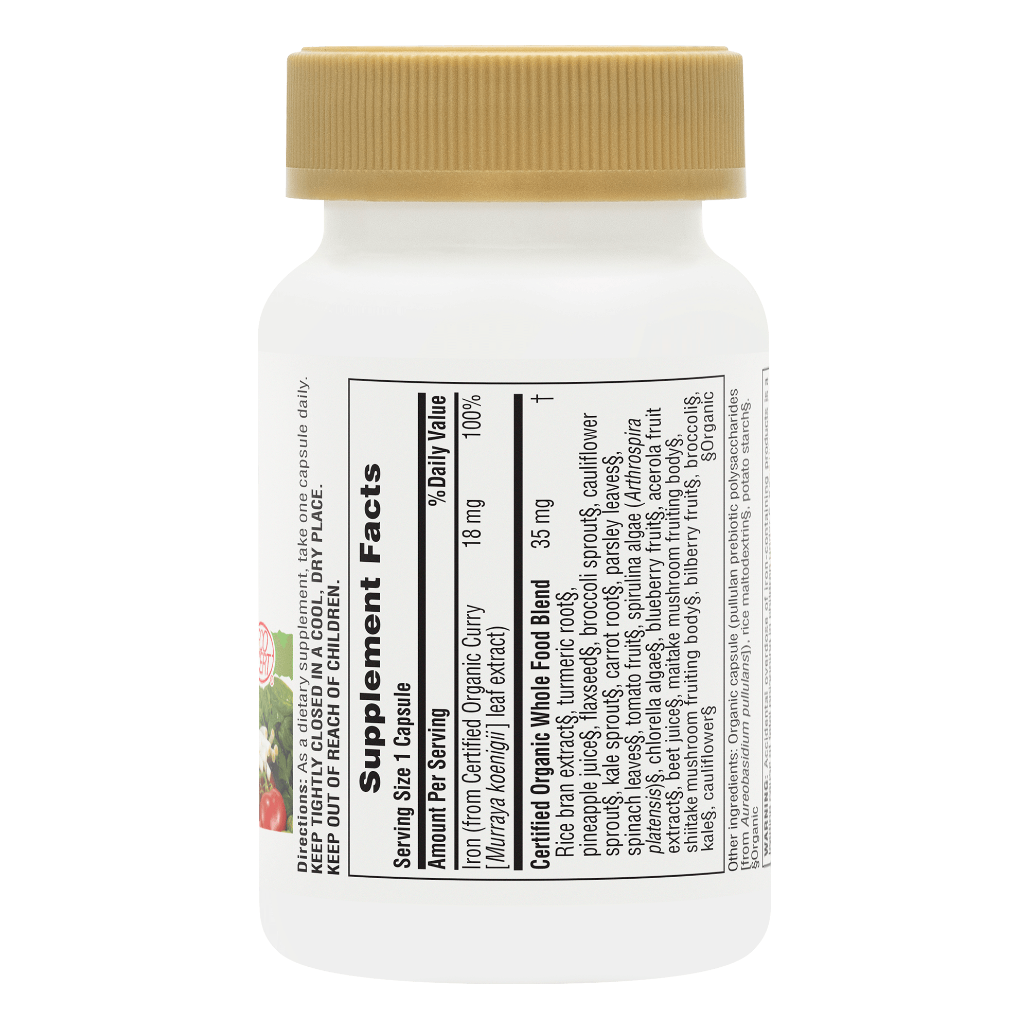 Source of Life® Garden Iron Capsules - 30 Count