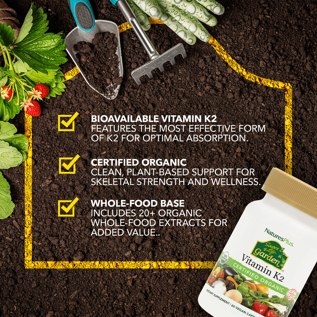 vitamin fertilizer for plants Source of Life® Garden Vitamin K2 120 mcg Capsules