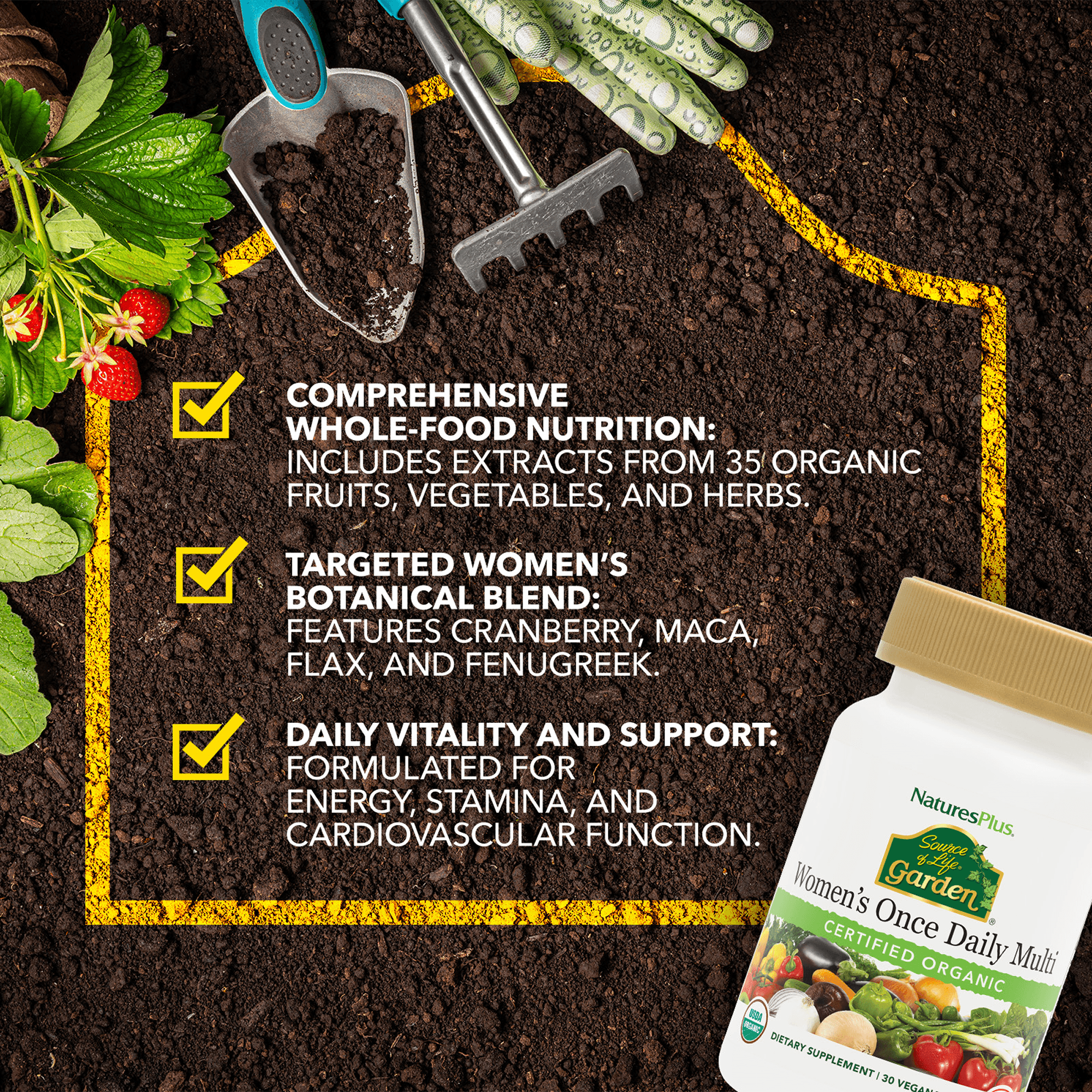 Source of Life® Garden Women’s Once Daily Multivitamin Tablets - 30 Count