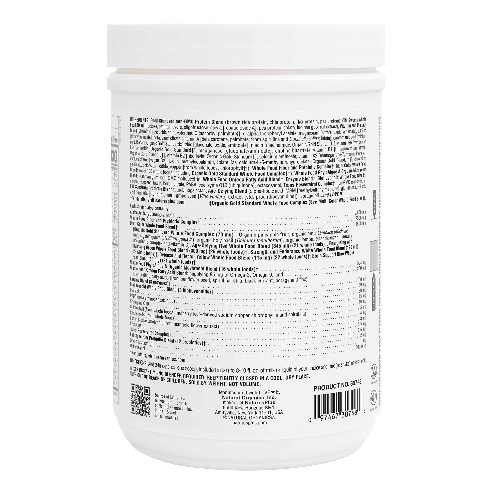 Source of Life® GOLD Multivitamin Energy Shake - 0.97 LB