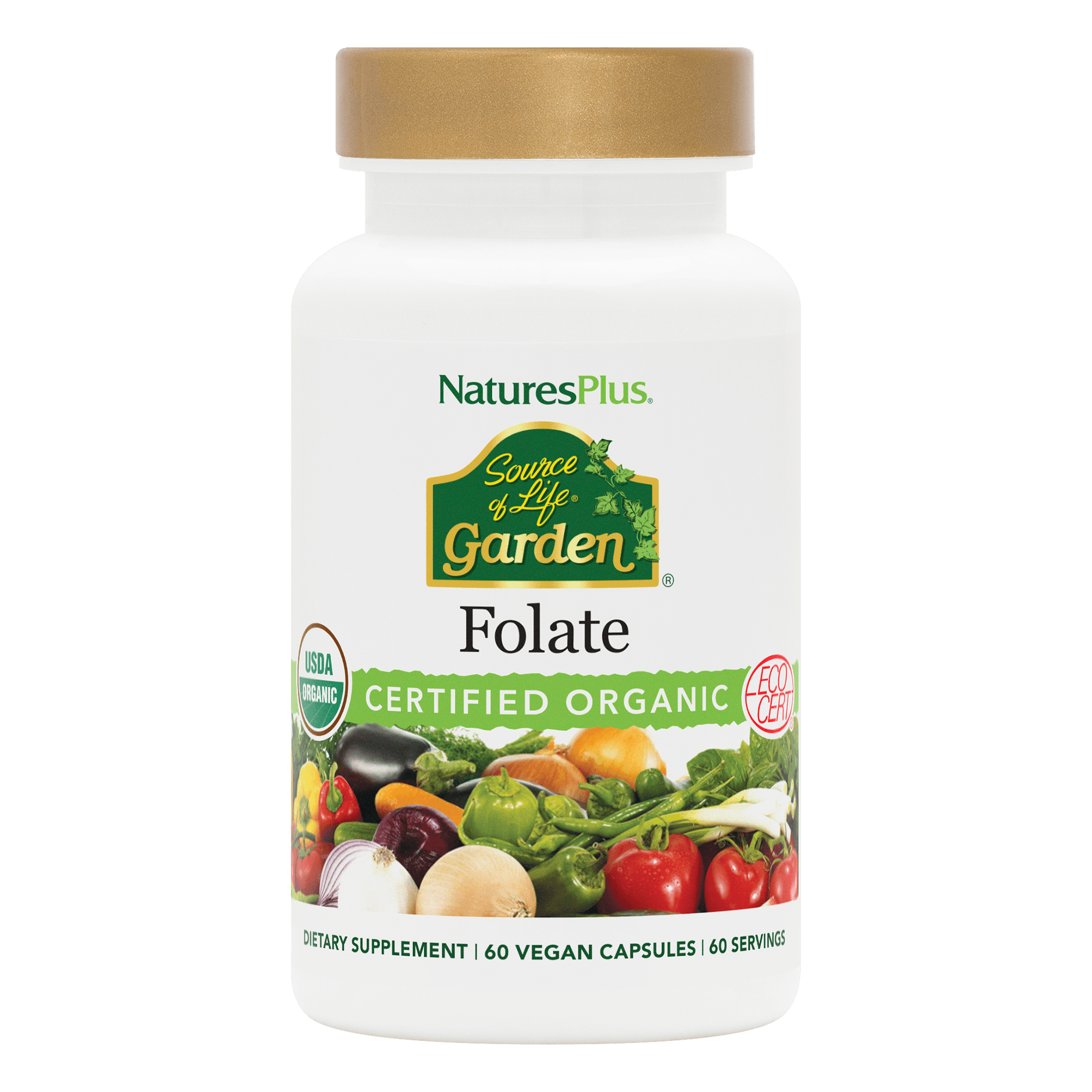 Source of Life® Garden Folate - 60 Count