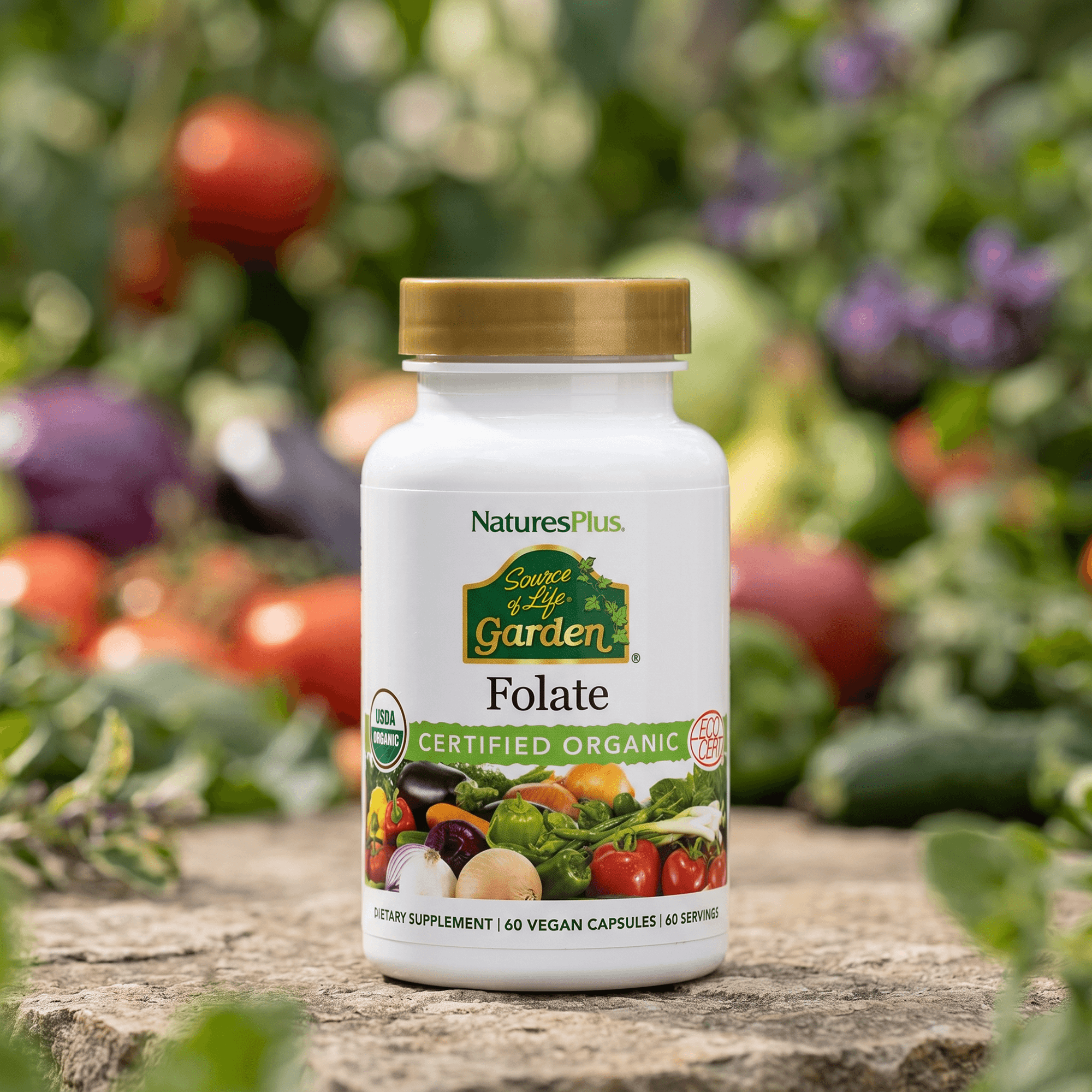 Source of Life® Garden Folate - 60 Count