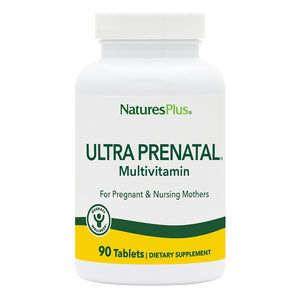 Frontal product image of Ultra Prenatal® Multivitamin Tablets containing 90 Count