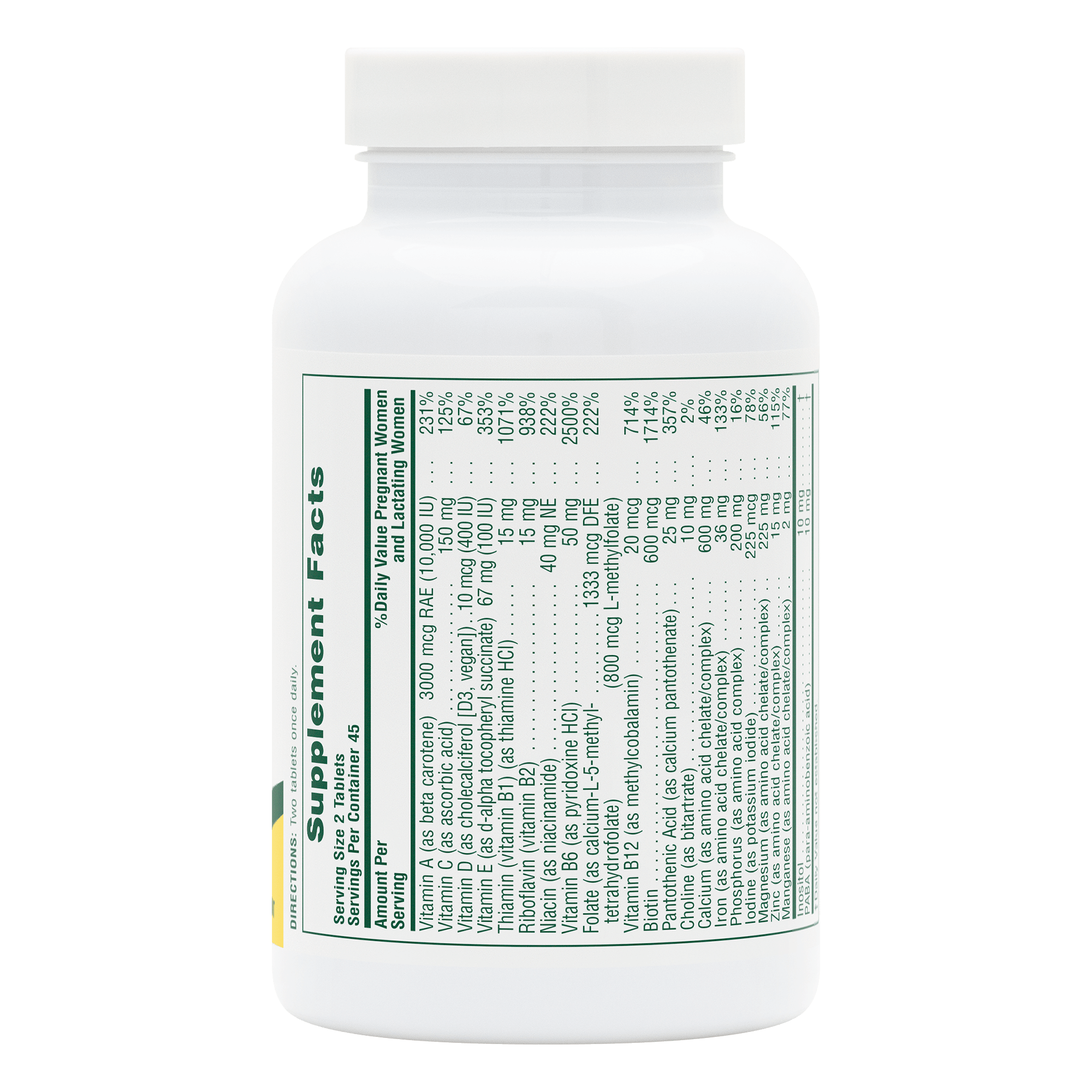 Ultra Prenatal® Multivitamin Tablets - 90 Count