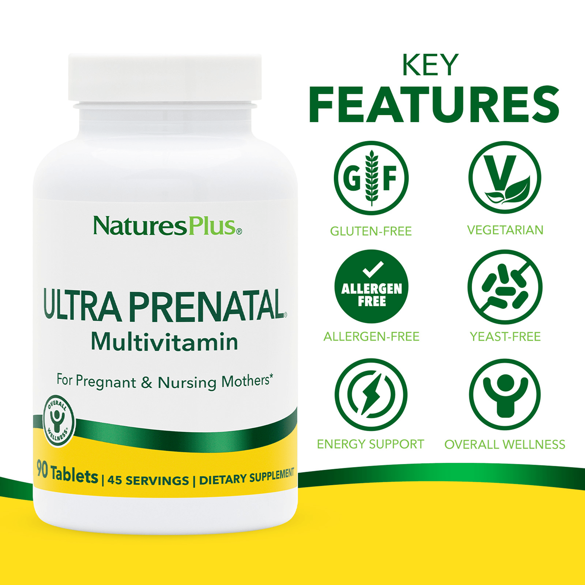 Ultra Prenatal® Multivitamin Tablets - 90 Count
