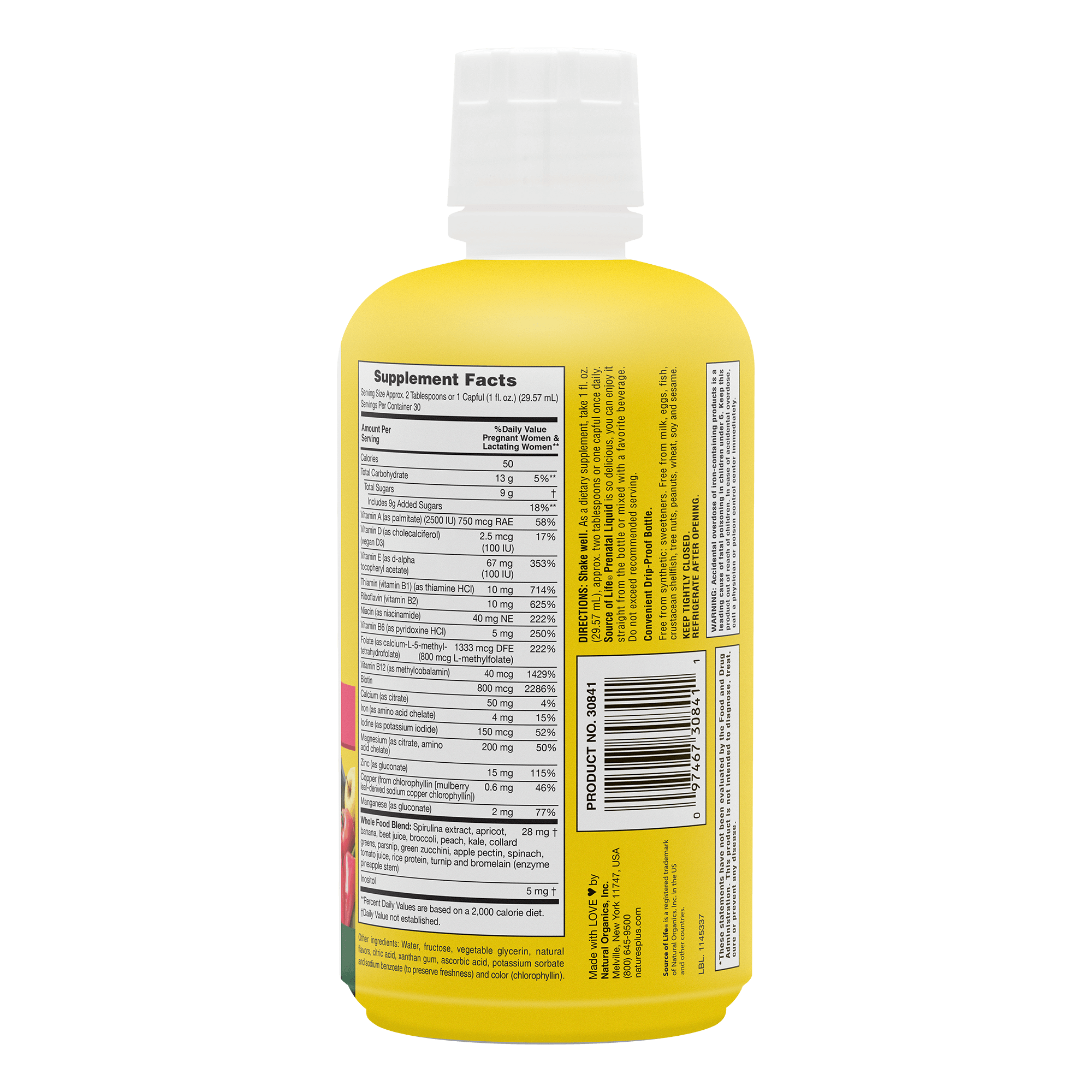 Source of Life® Prenatal Multivitamin Liquid - 30 FL OZ