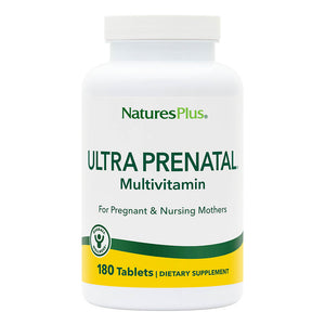 Frontal product image of Ultra Prenatal® Multivitamin Tablets containing 180 Count