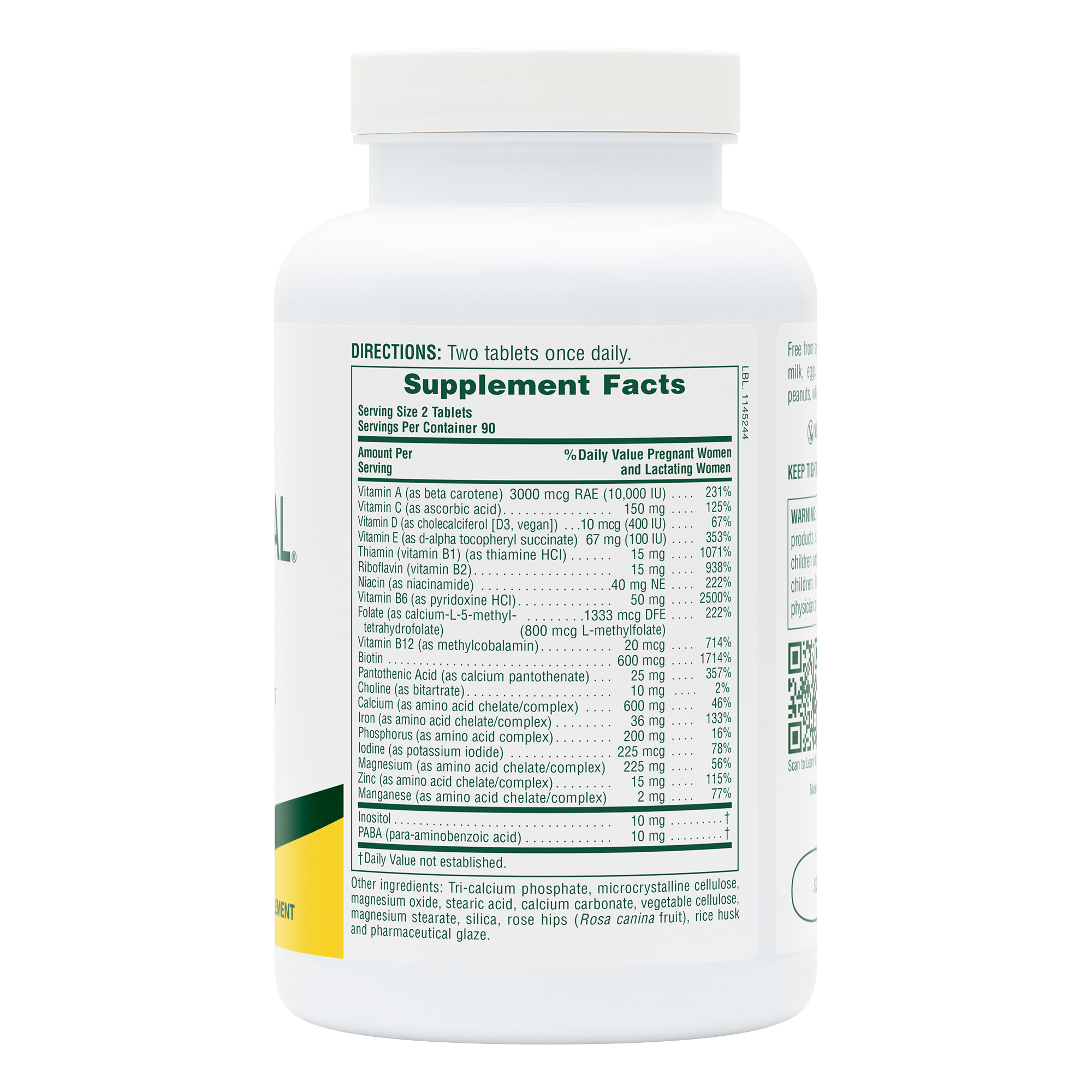 Ultra Prenatal® Multivitamin Tablets - 180 Count