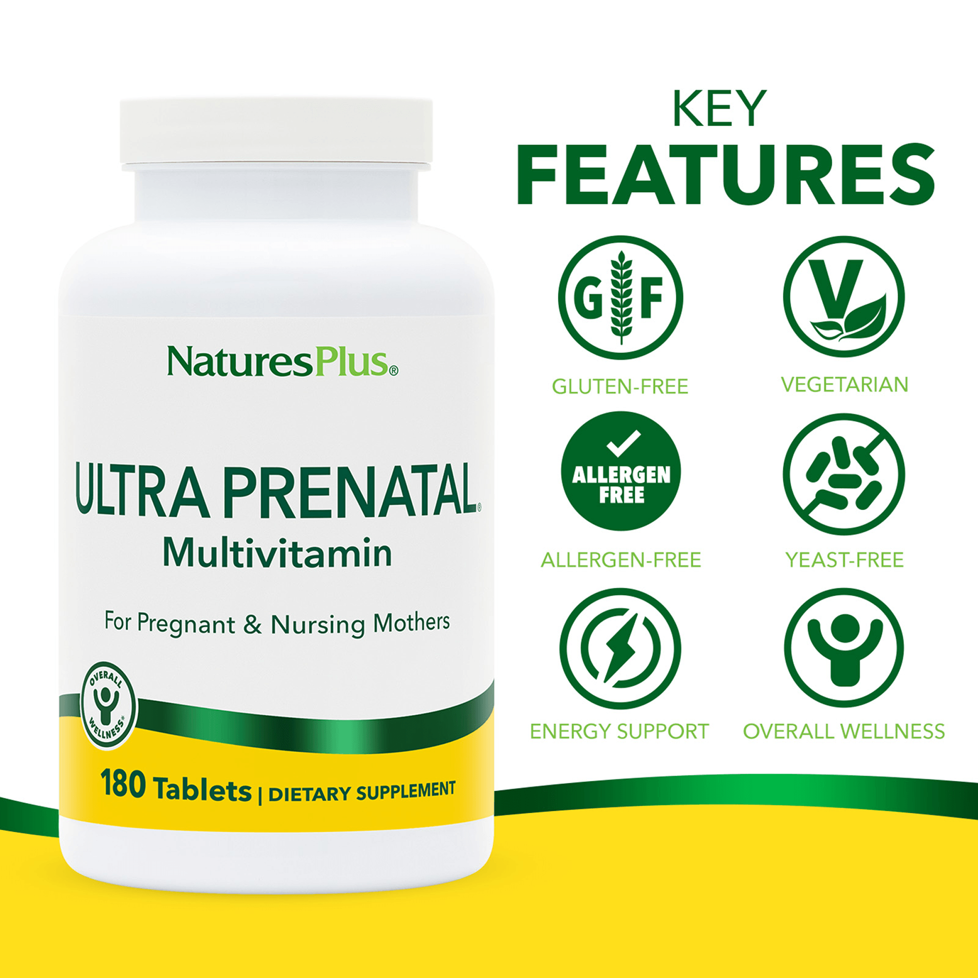 Ultra Prenatal® Multivitamin Tablets - 180 Count