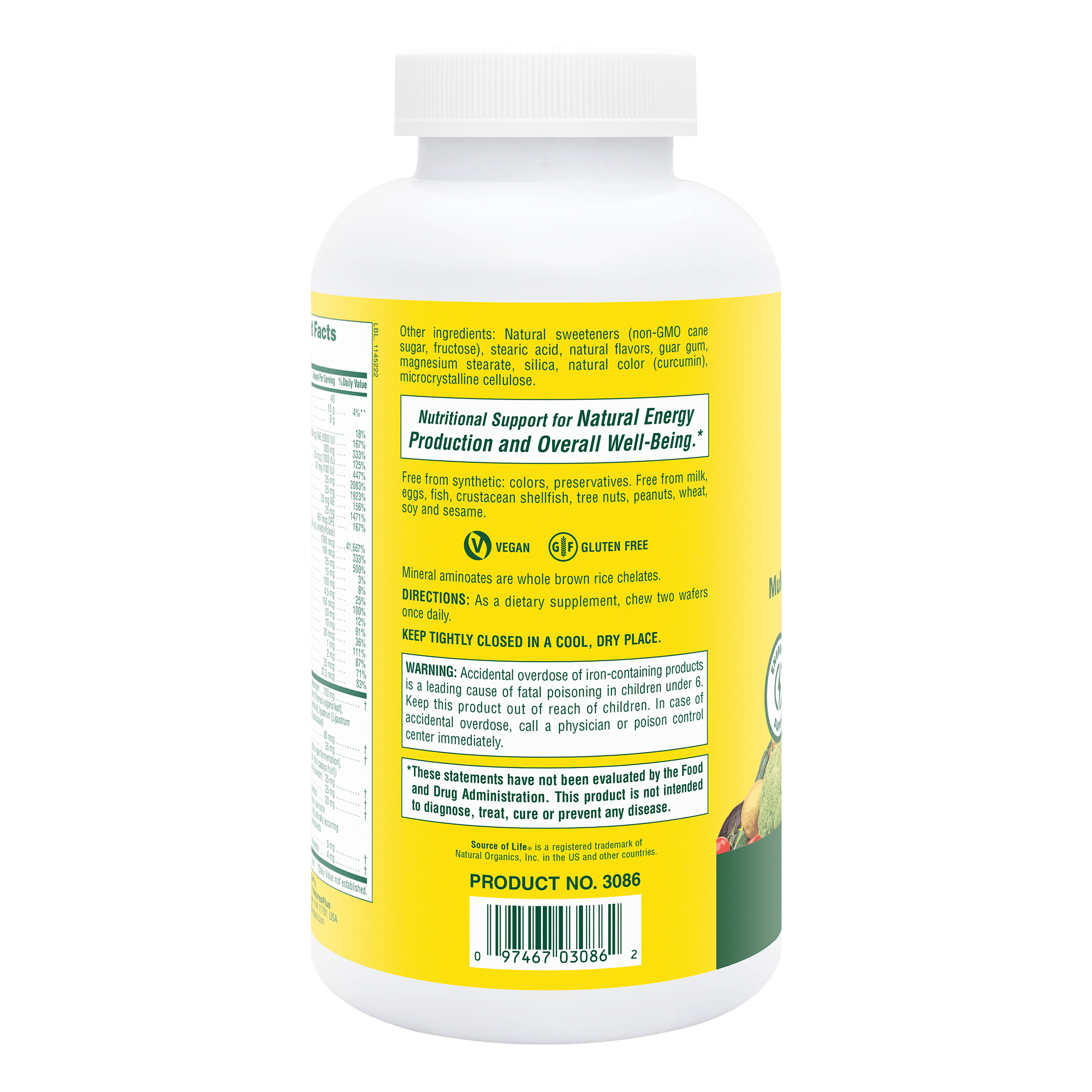 Source of Life® Multivitamin Adult Chewables - 90 Count
