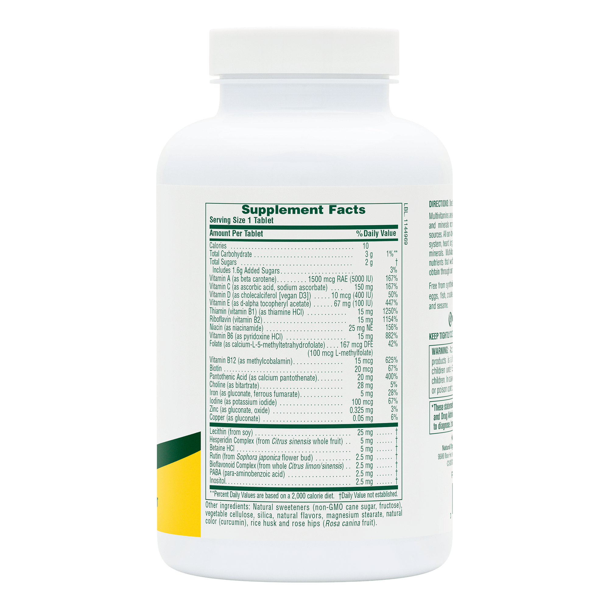 Adult's Multivitamin Chewables – Pineapple - 90 Count