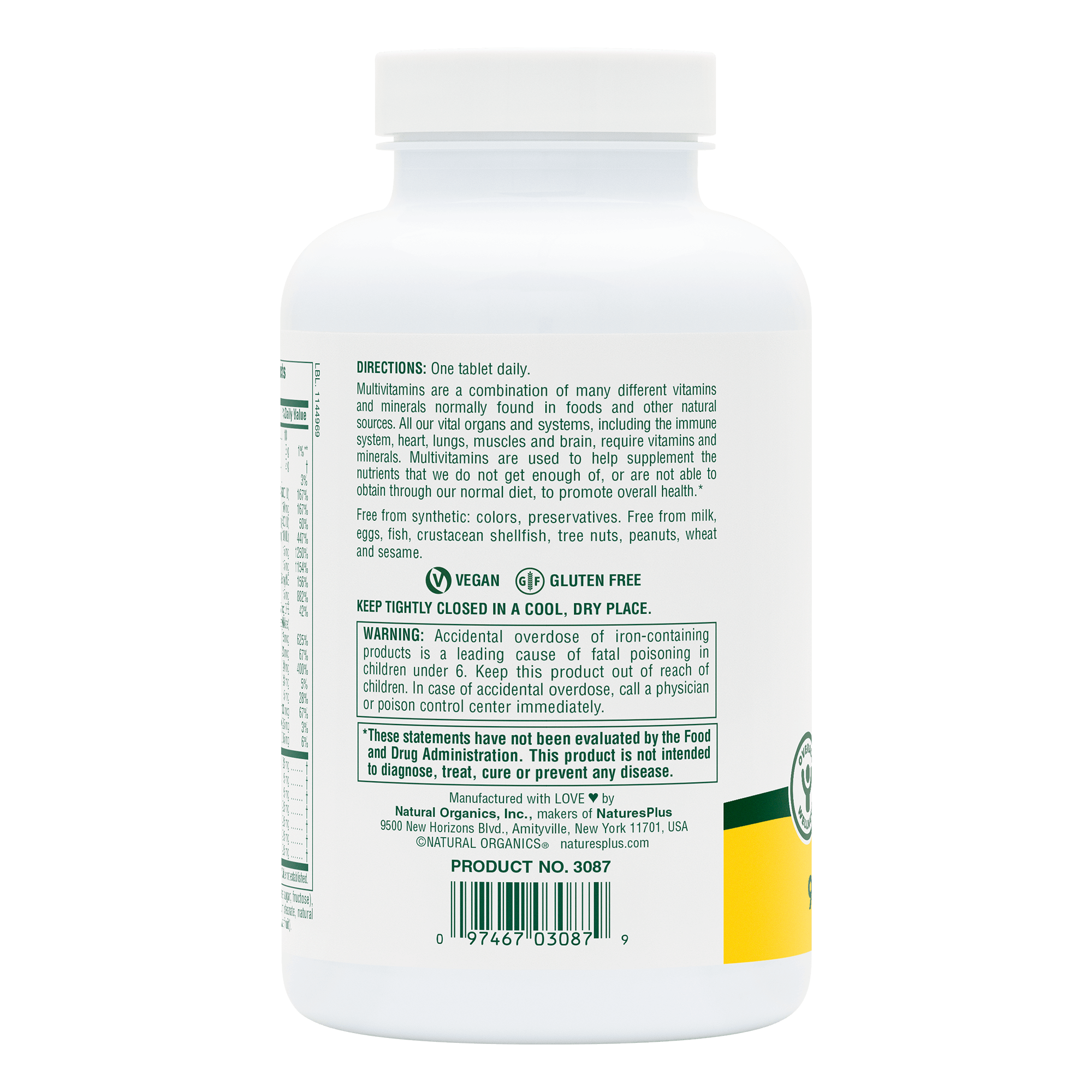 Adult's Multivitamin Chewables – Pineapple - 90 Count