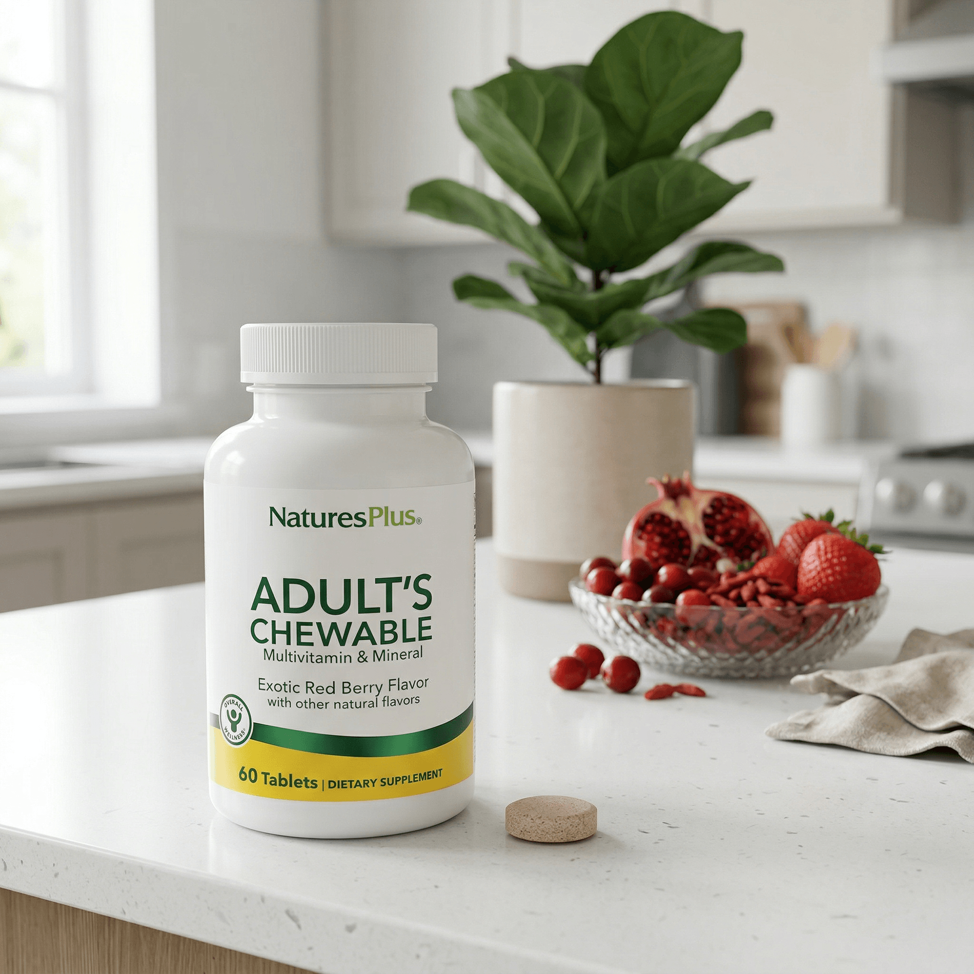 Adult’s Multivitamin Chewables - 60 Count