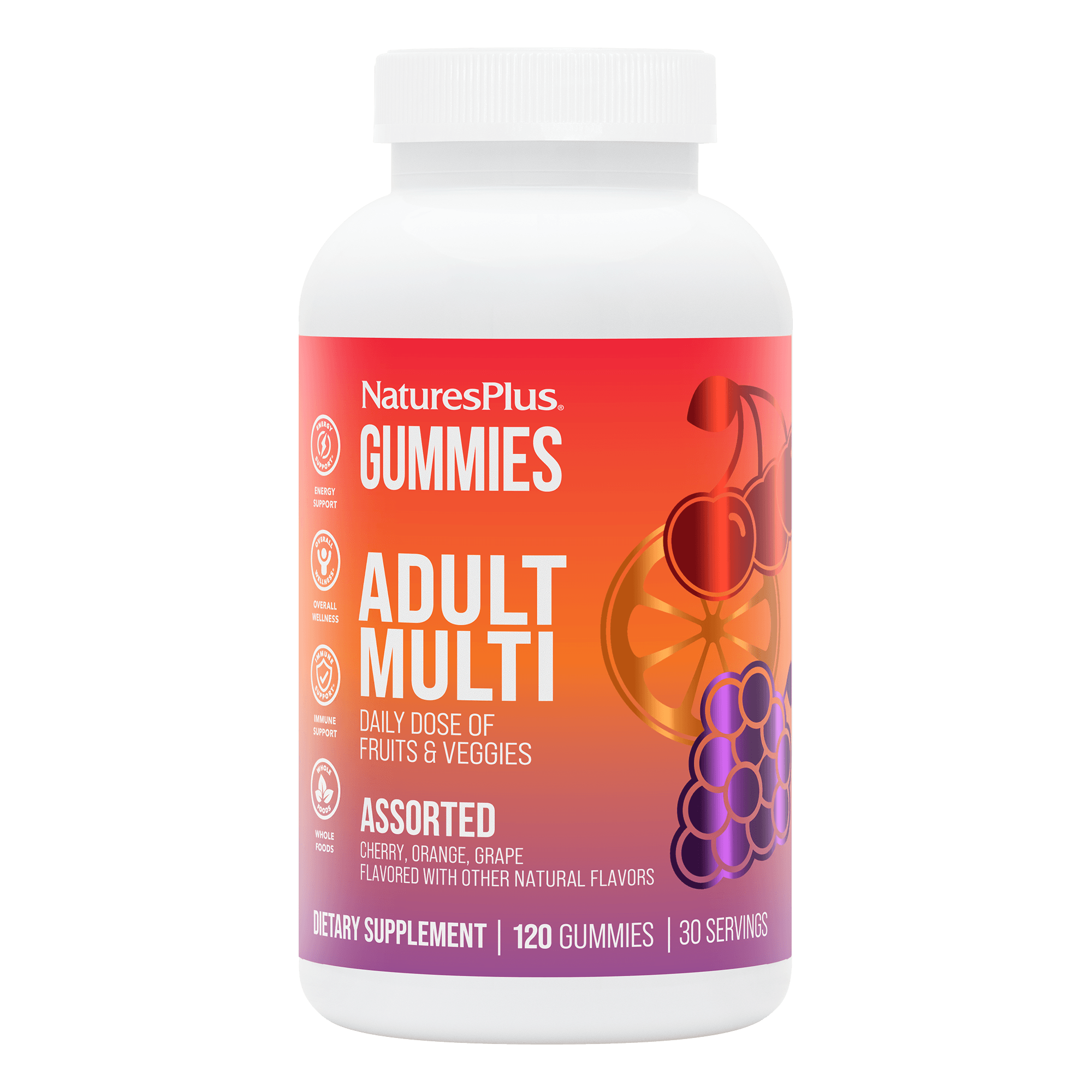 NaturesPlus Gummies Adult Multi - 120 Count