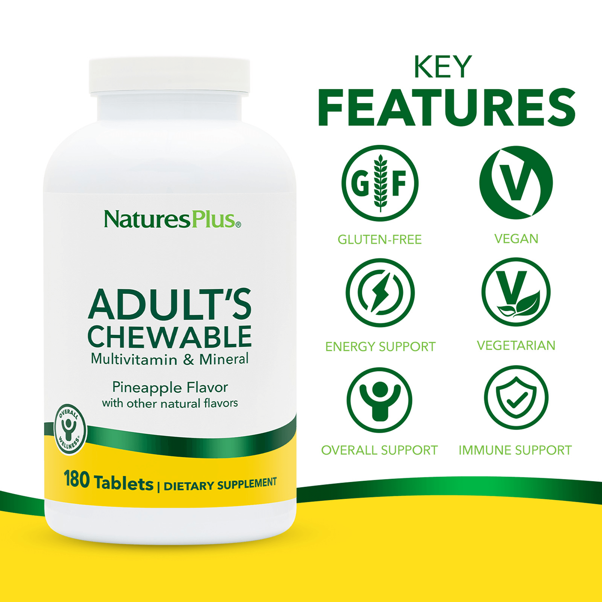 Adult’s Multivitamin Chewables - 180 Count