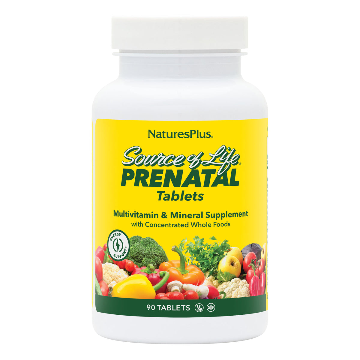 product image of Source of Life® Prenatal Multivitamin Tablets containing 90 Count