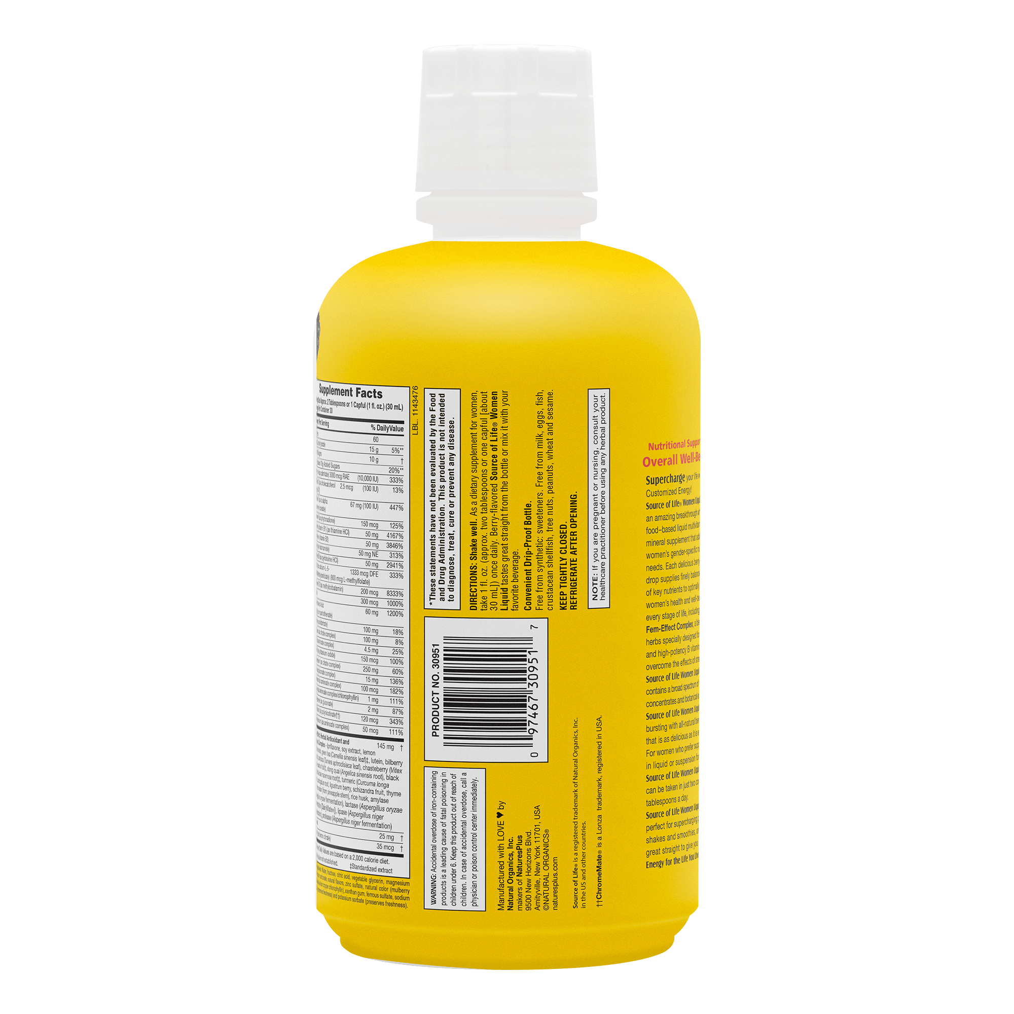 Source of Life® Women Multivitamin Liquid - 30 FL OZ