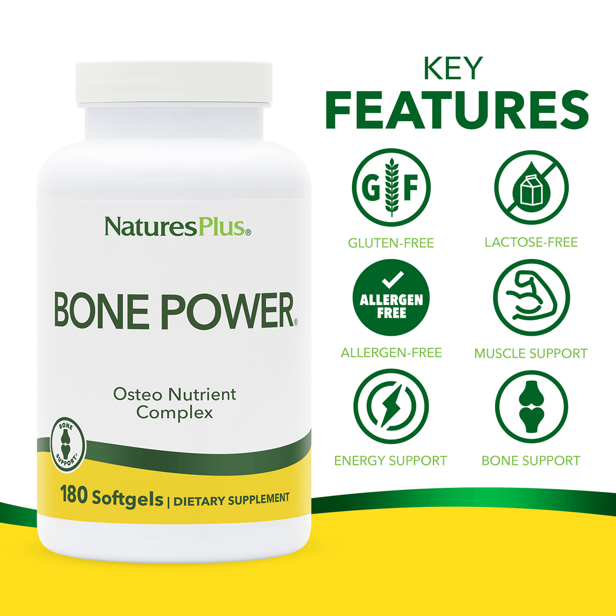 Bone Power® Softgels - 180 Count