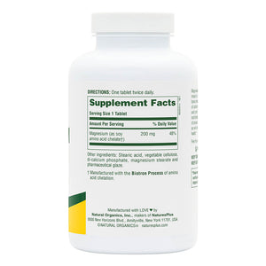 First side product image of Magnesium 200 mg Tablets containing 180 Count
