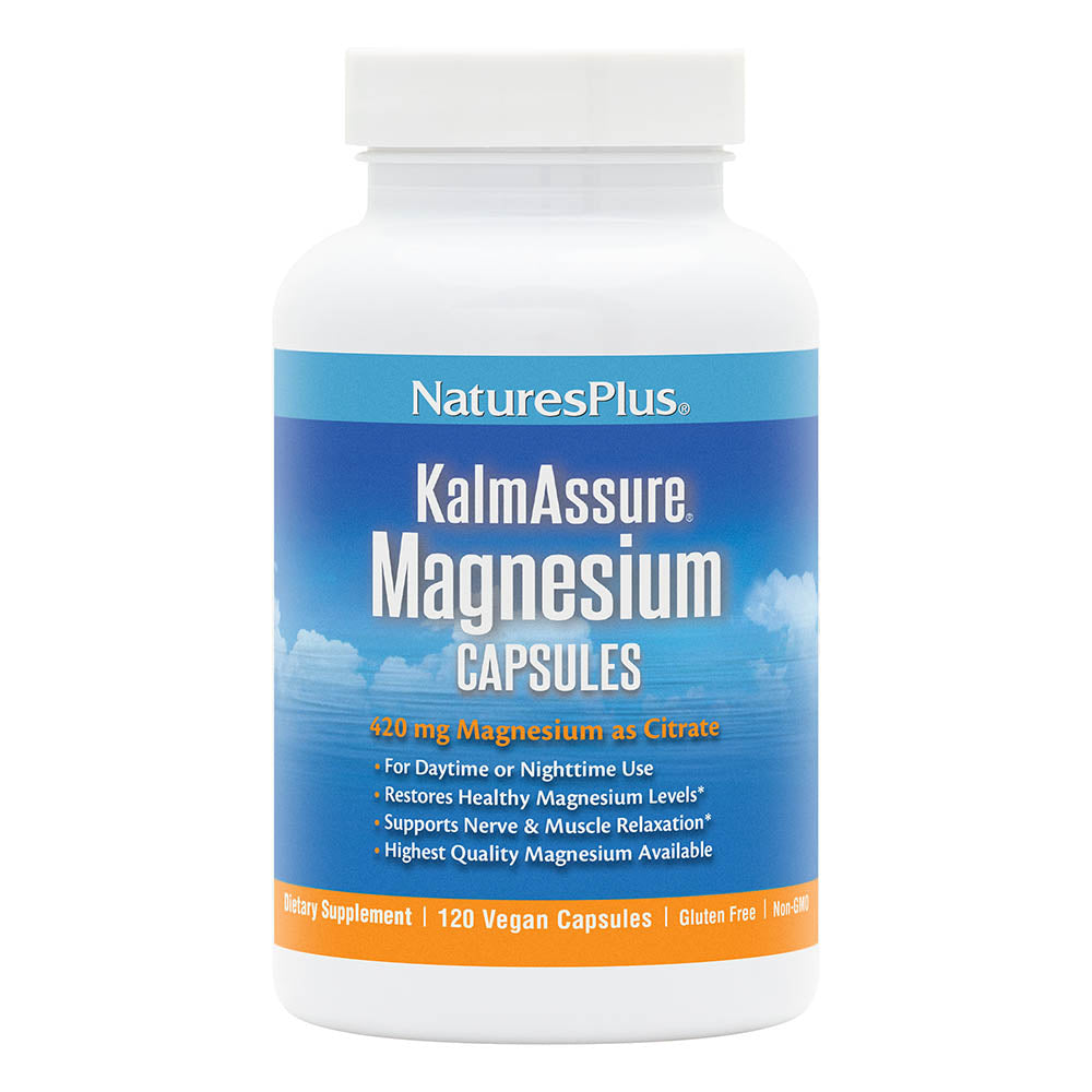 product image of KalmAssure® Magnesium Capsules containing 120 Count