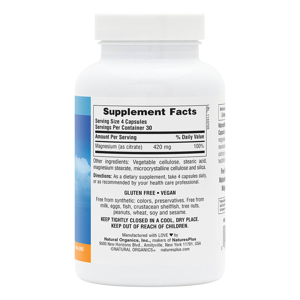 product image of KalmAssure® Magnesium Capsules containing 120 Count