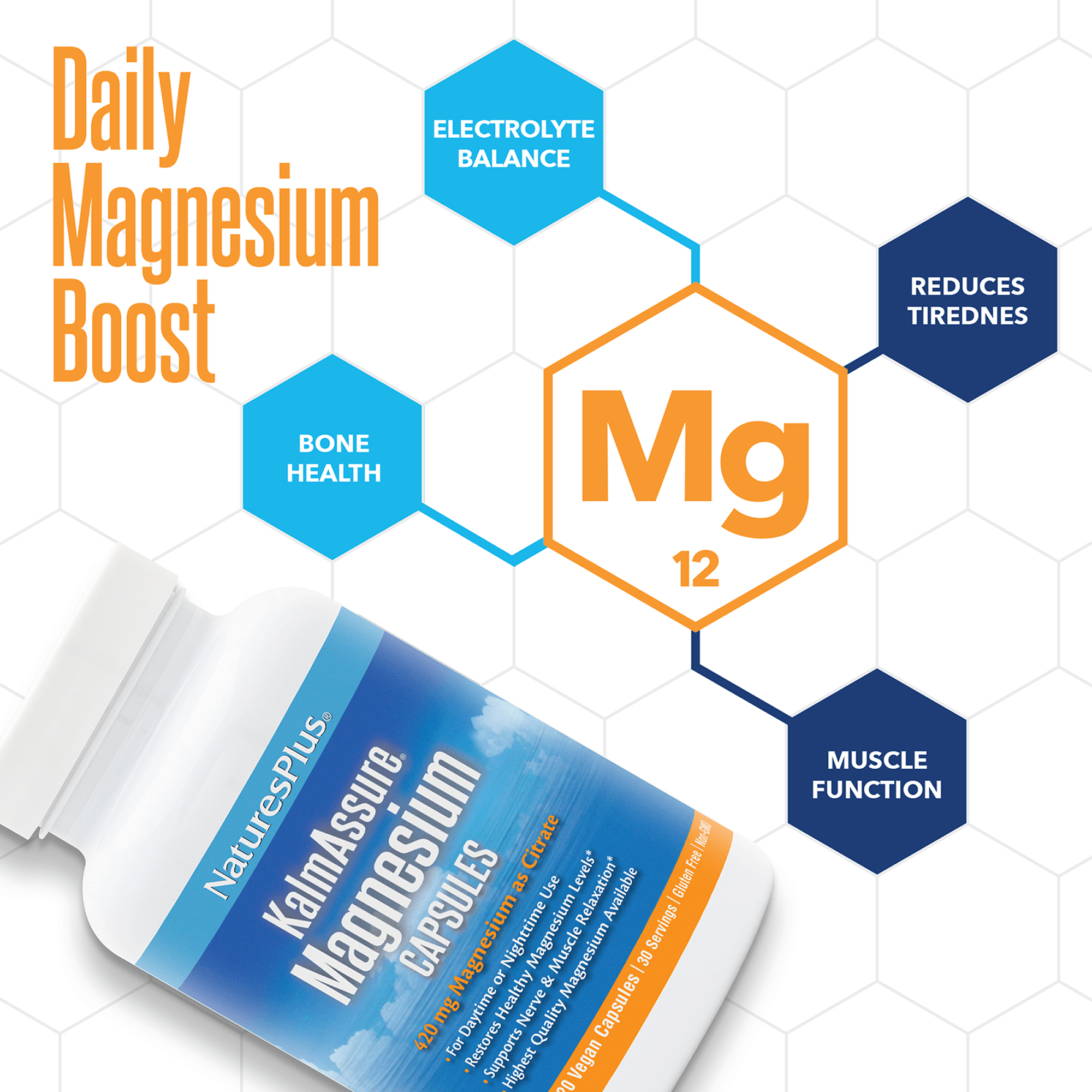 KalmAssure® Magnesium Capsules - 120 Count