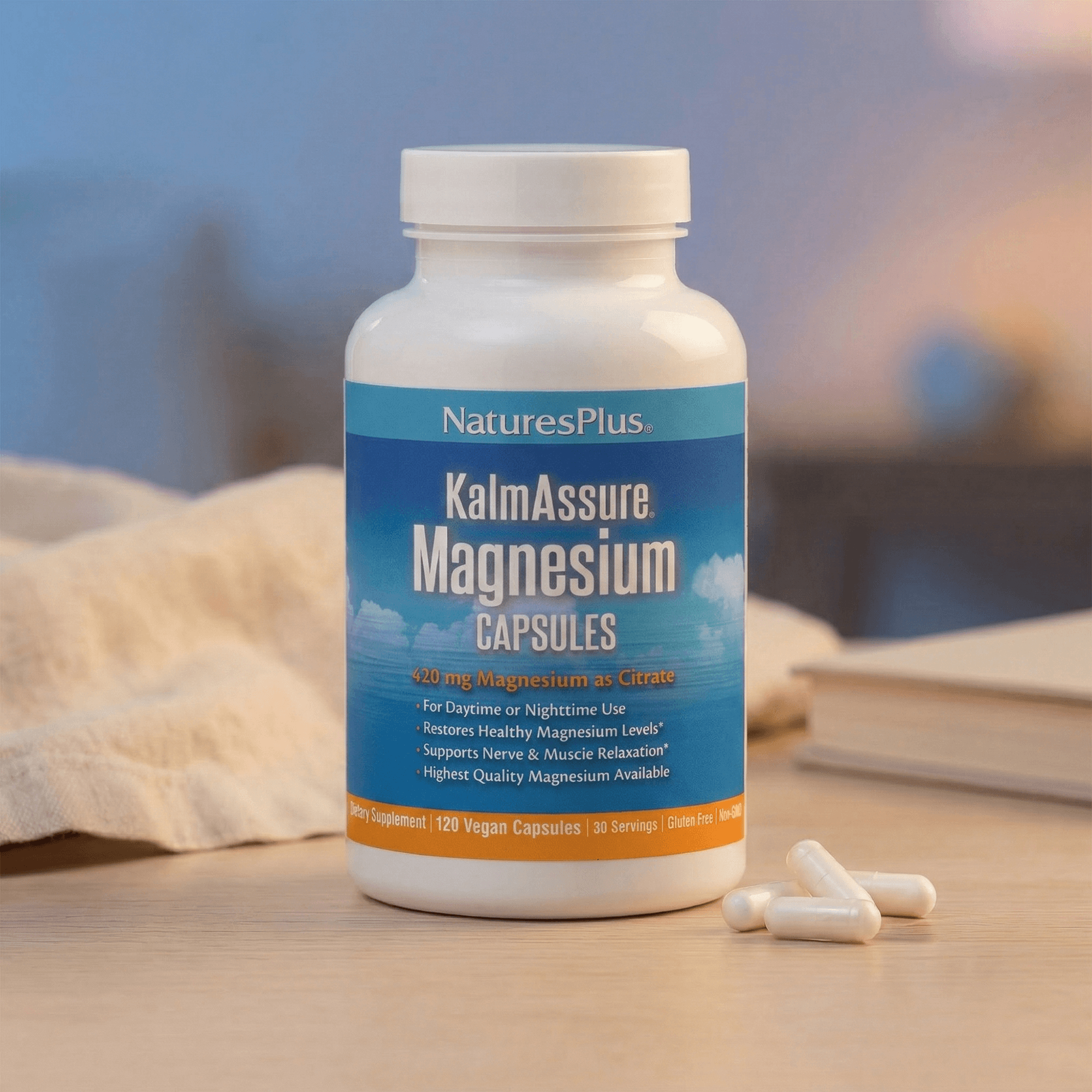 KalmAssure® Magnesium Capsules - 120 Count