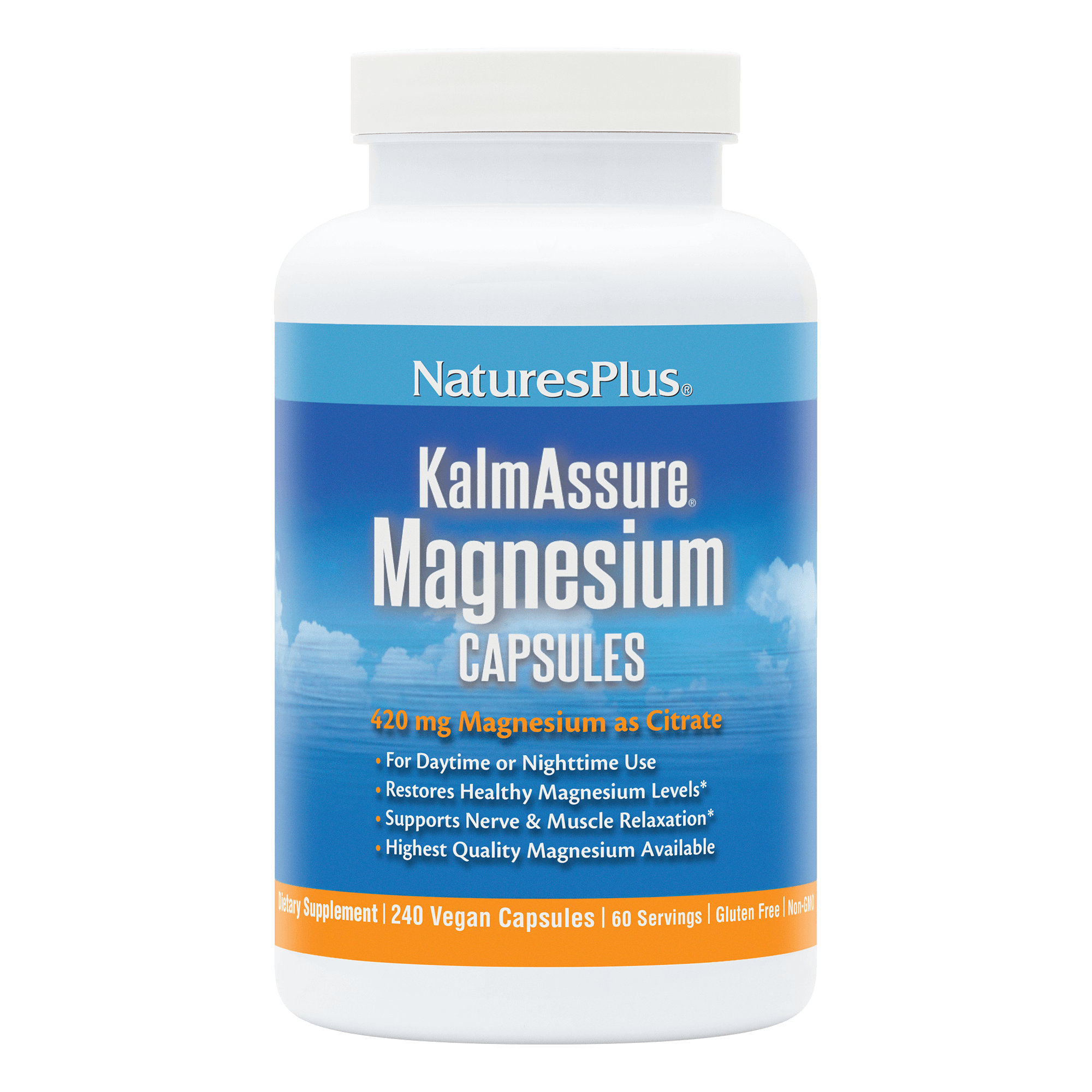 KalmAssure® Magnesium Capsules - 240 Count