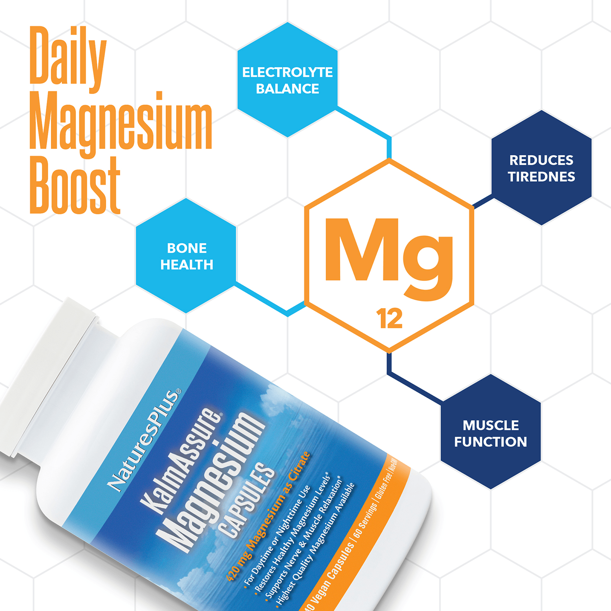 KalmAssure® Magnesium Capsules - 240 Count