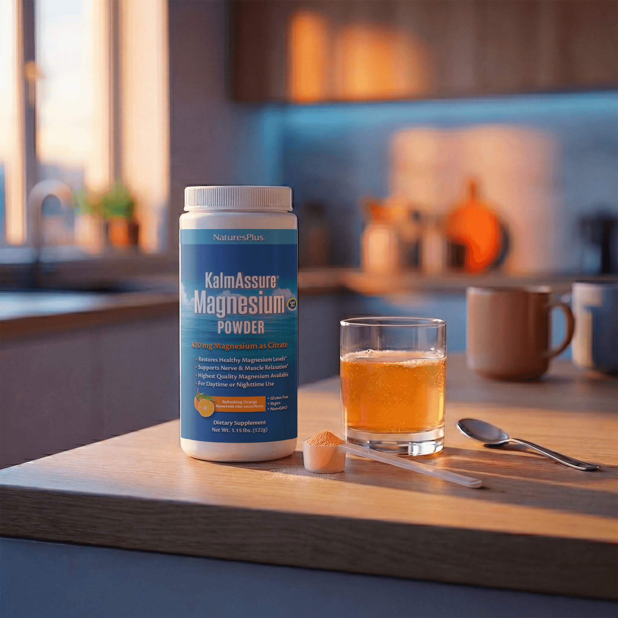 KalmAssure® Magnesium Powder - Orange - 1.15 LB