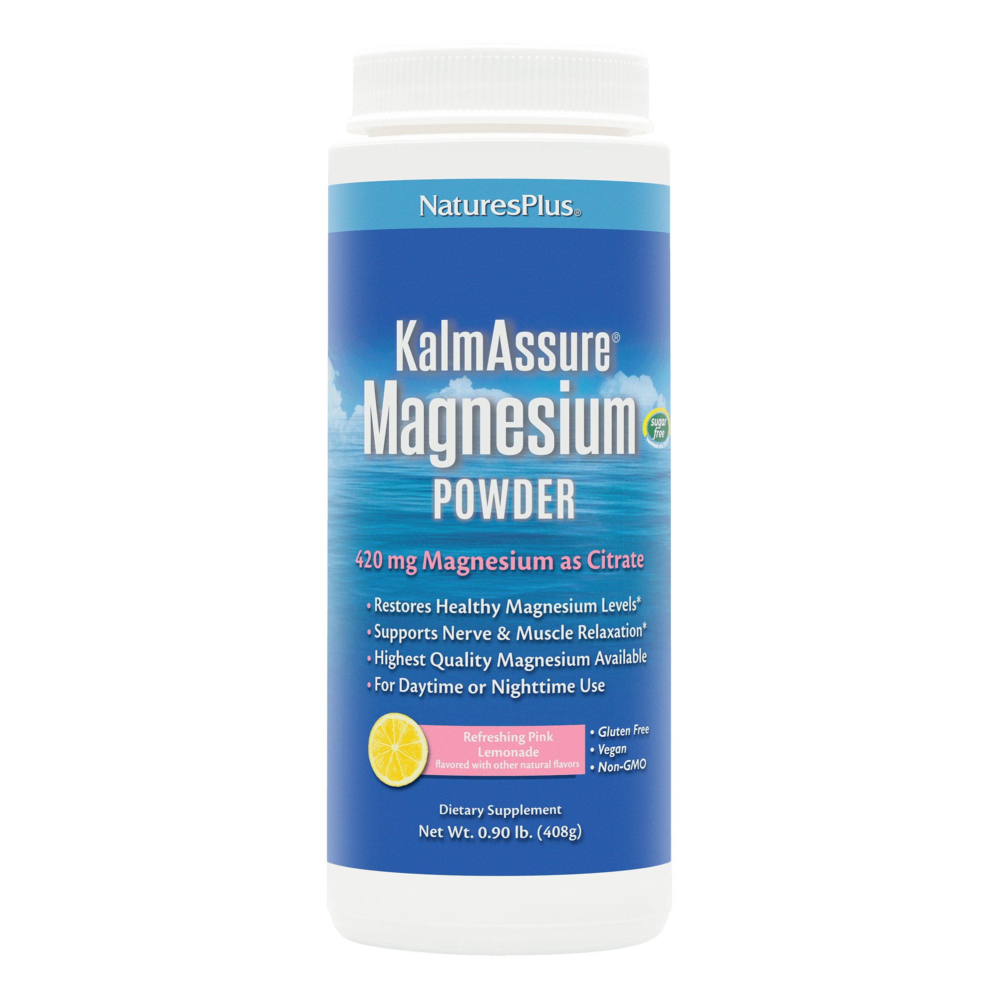KalmAssure® Magnesium Powder - Pink Lemonade - 0.90 LB