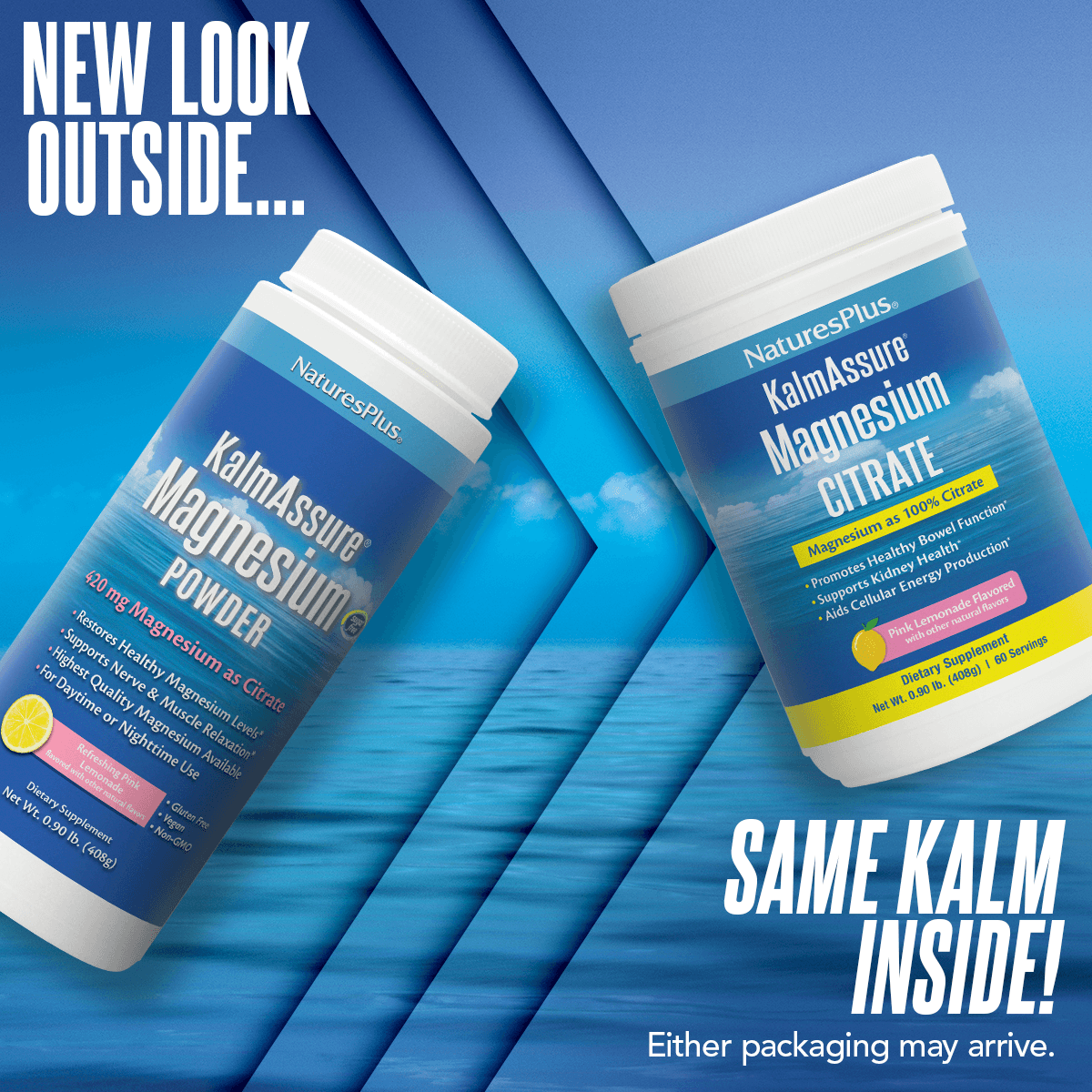 KalmAssure® Magnesium Powder - Pink Lemonade - 0.90 LB