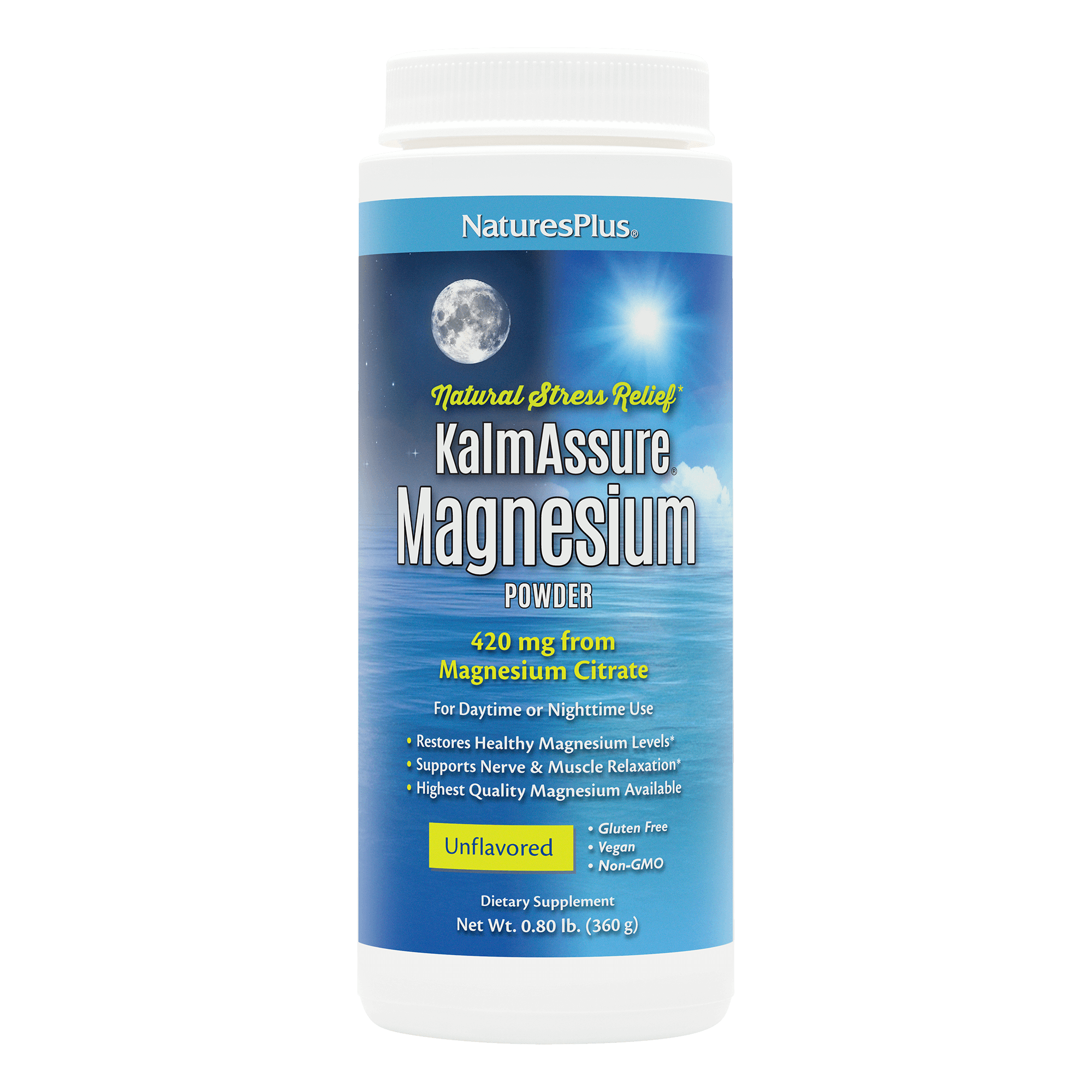 KalmAssure® Magnesium Powder - Unflavored - 0.80 LB