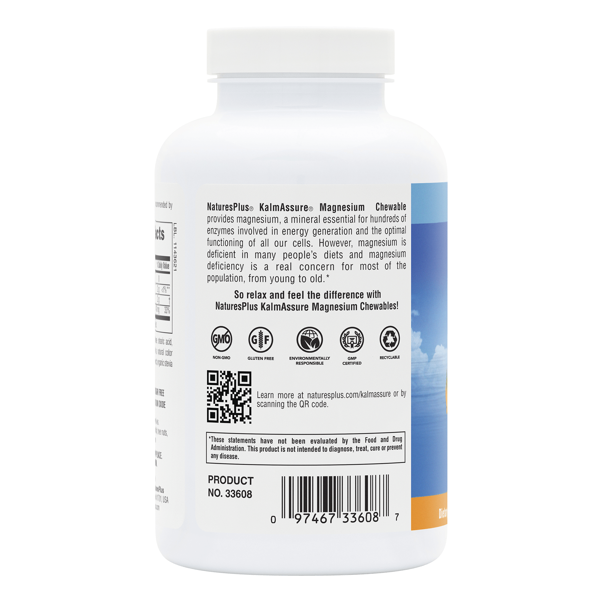 KalmAssure® Magnesium Chewables - 60 Count