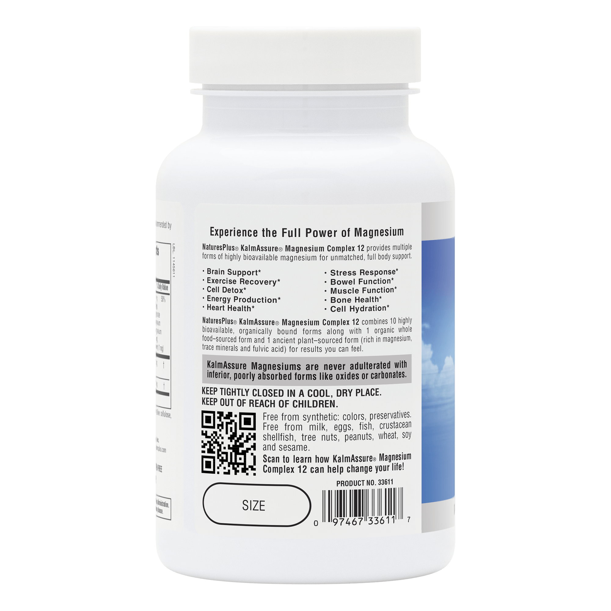KalmAssure® Magnesium Complex 12 Capsules - 90 Count