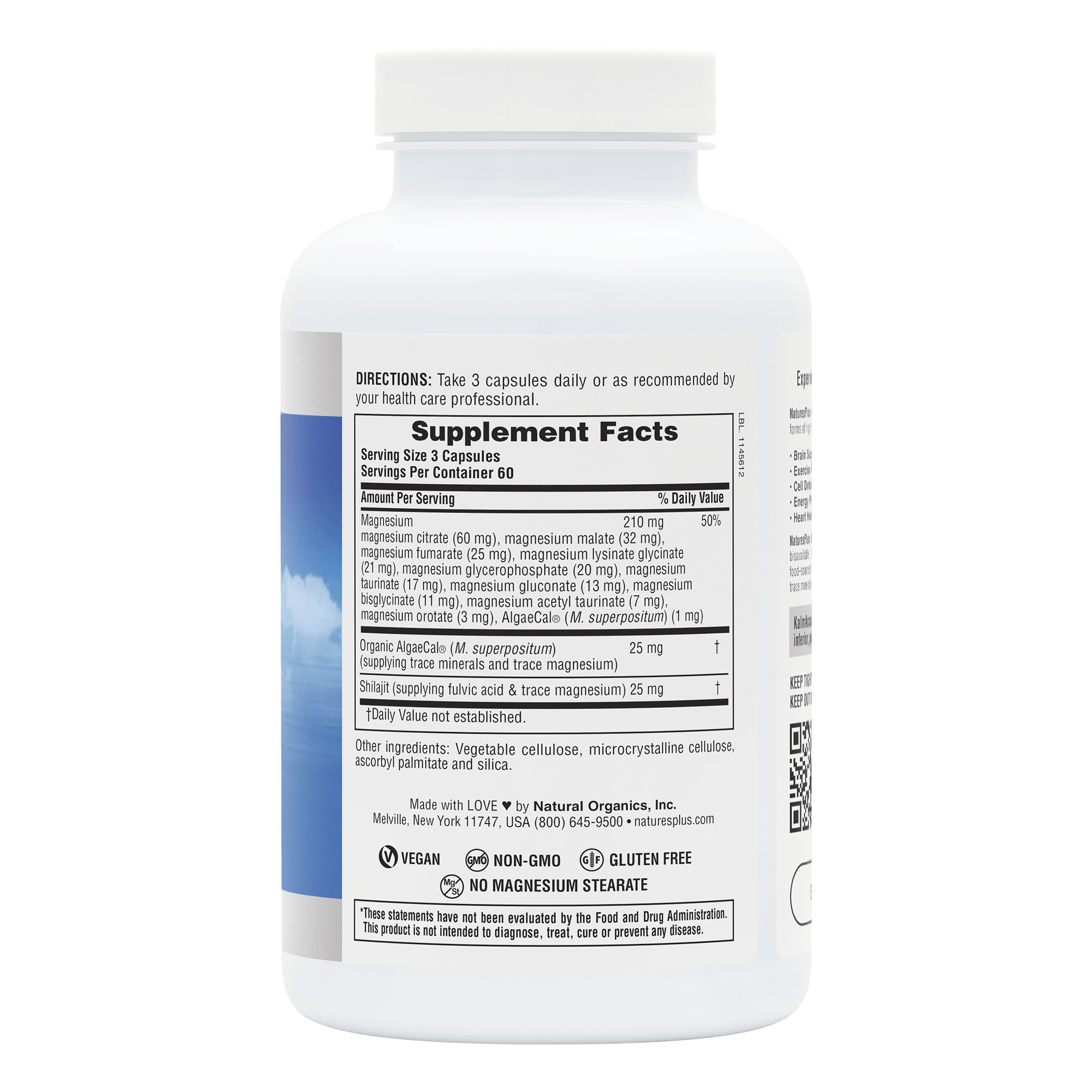 KalmAssure® Magnesium Complex 12 Capsules - 180 Count