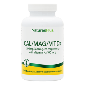Calcium/Magnesium/Vitamin D3 with Vitamin K2 Tablets - 90 Count