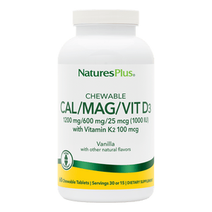 Calcium/Magnesium/Vitamin D3 with Vitamin K2 Chewables - Vanilla