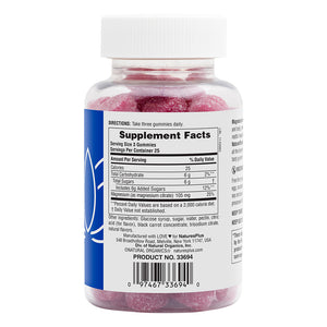 First side product image of Gummies Magnesium Citrate containing 75 Count