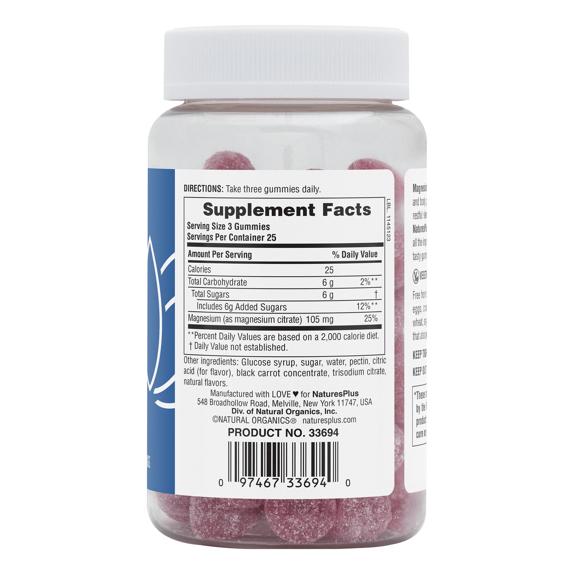 Gummies Magnesium Citrate - 75 Count